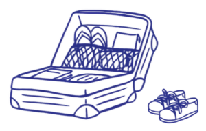 Suitcase & Shoes