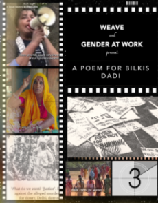 A Poem For Bilkis Dadi